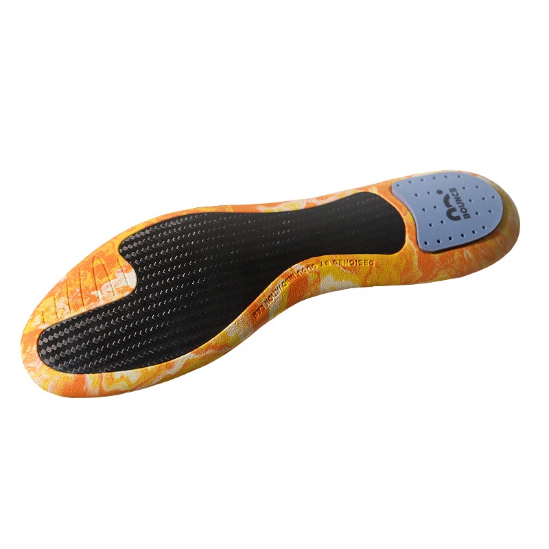 Occasional 4C คาร์บอนไฟเบอร์พื้นรองเท้า Shock-Absorbing Anti-Slip High-Elastic คาร์บอนฟุตบอลบาสเกตบอลวิ่ง Professional กีฬาแรงบิด-Resistant