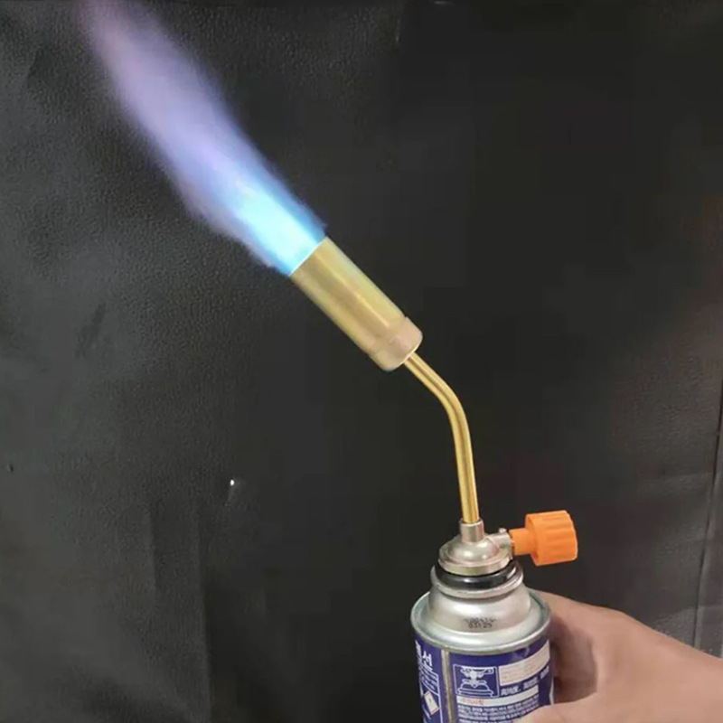 Kiprun อุณหภูมิสูงทองเหลือง Mapp ไฟฉายแก๊ส, จุดระเบิด Brazing Solder เชื่อมประปา - รูปที่ 4