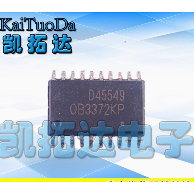 ชิปการจัดการพลังงาน Original IC 2PCS OB3372KP OB3362 OB6220VP OB6210VP OB6666CP OB3308KP OB6221UP OB