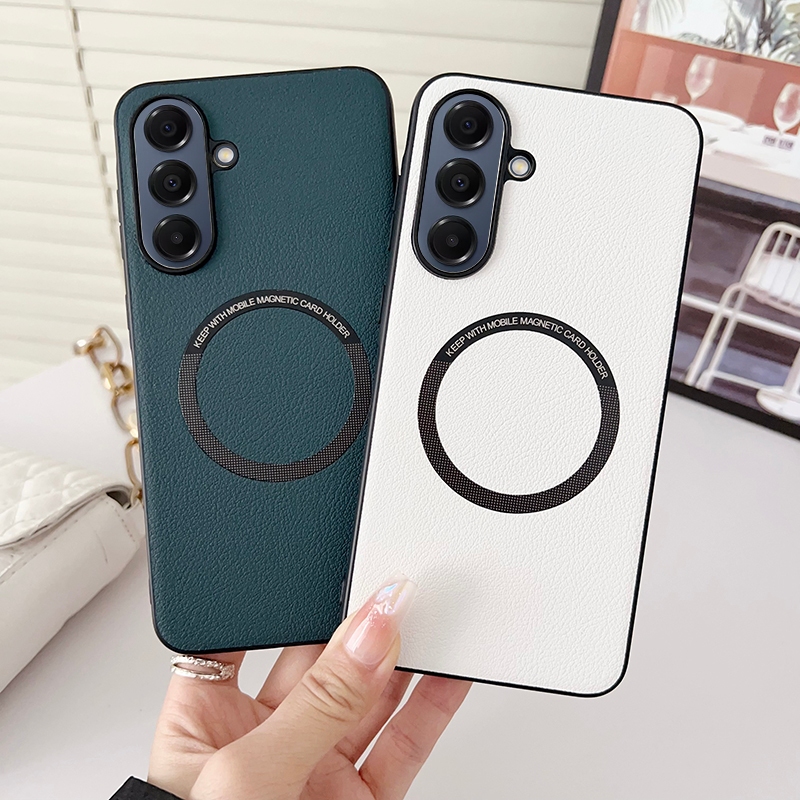 ปลอกหนังสําหรับ Samsung Galaxy A36 5G 36 36A SM-A366E SM-A366B SM-A366U โทรศัพท์กรณีรถผู้ถือแม่เหล็ก