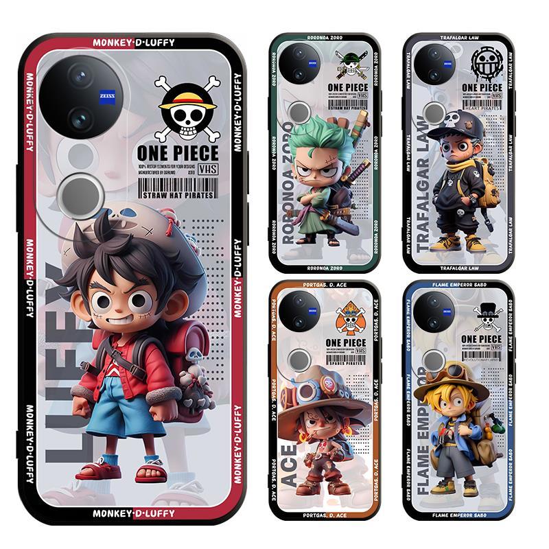 เคสสําหรับ VIVO V50 PRO LITE 4G 5G V2427 V2504 onepiece luffy กรณีนุ่ม