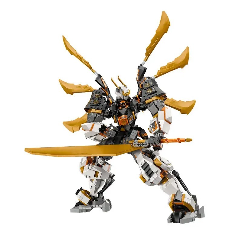 Phantom Ninja Kous Titan Dragon Mecha 71821 Boy ประกอบของเล่นเด็กของขวัญ