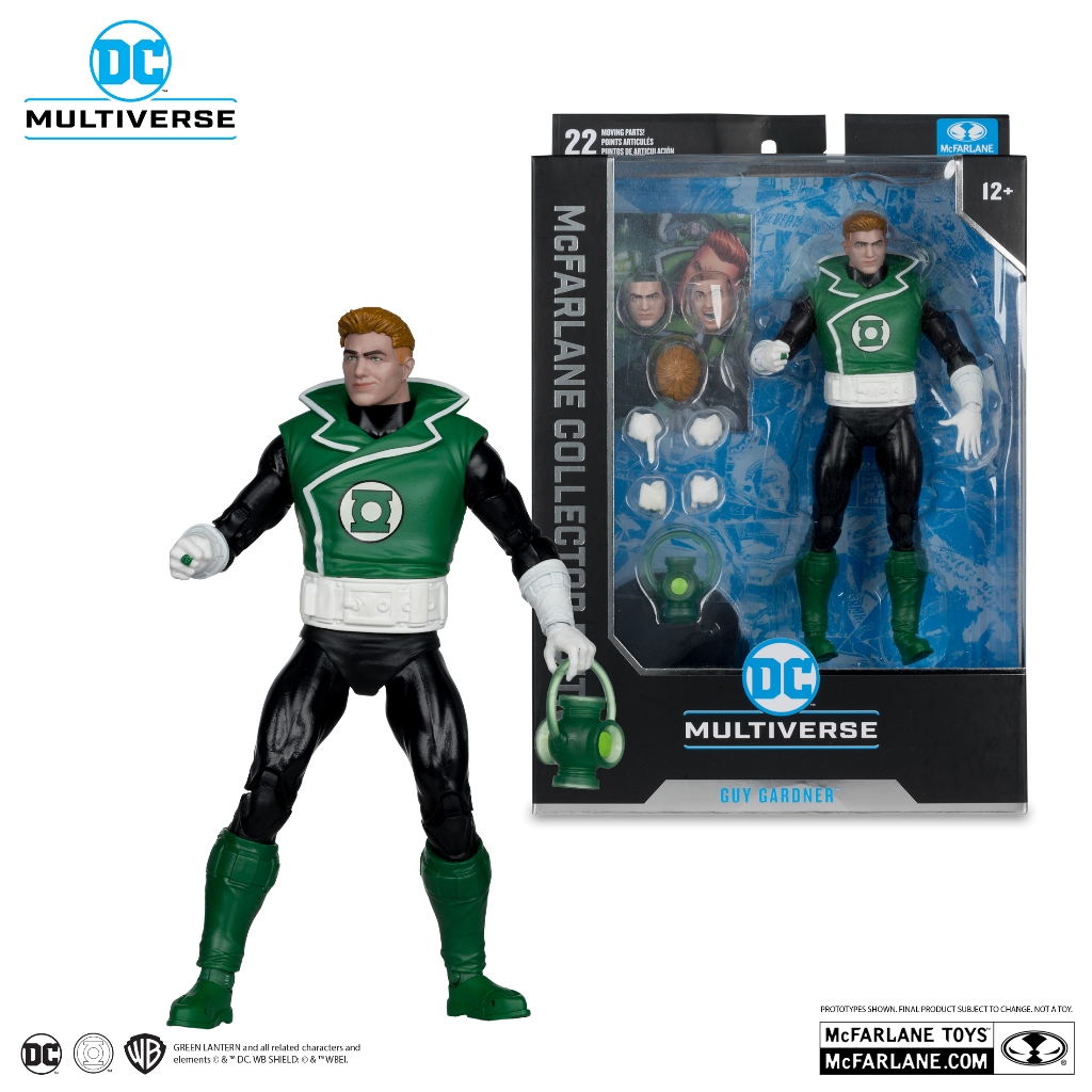 [มีในสต็อก]ของเล่น Mcfarlane GUY GARDNER (GREEN LANTERN CORPS) DC Multiverse 7 นิ้ว Action Figure