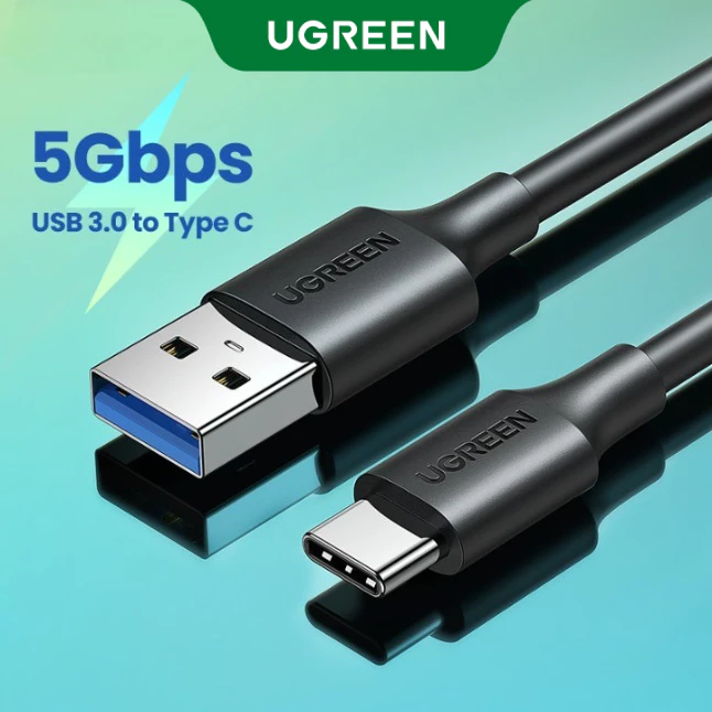 Ugreen สาย USB C สายชาร์จ USB 3.0 Type C สําหรับ Samsung Galaxy Note 8