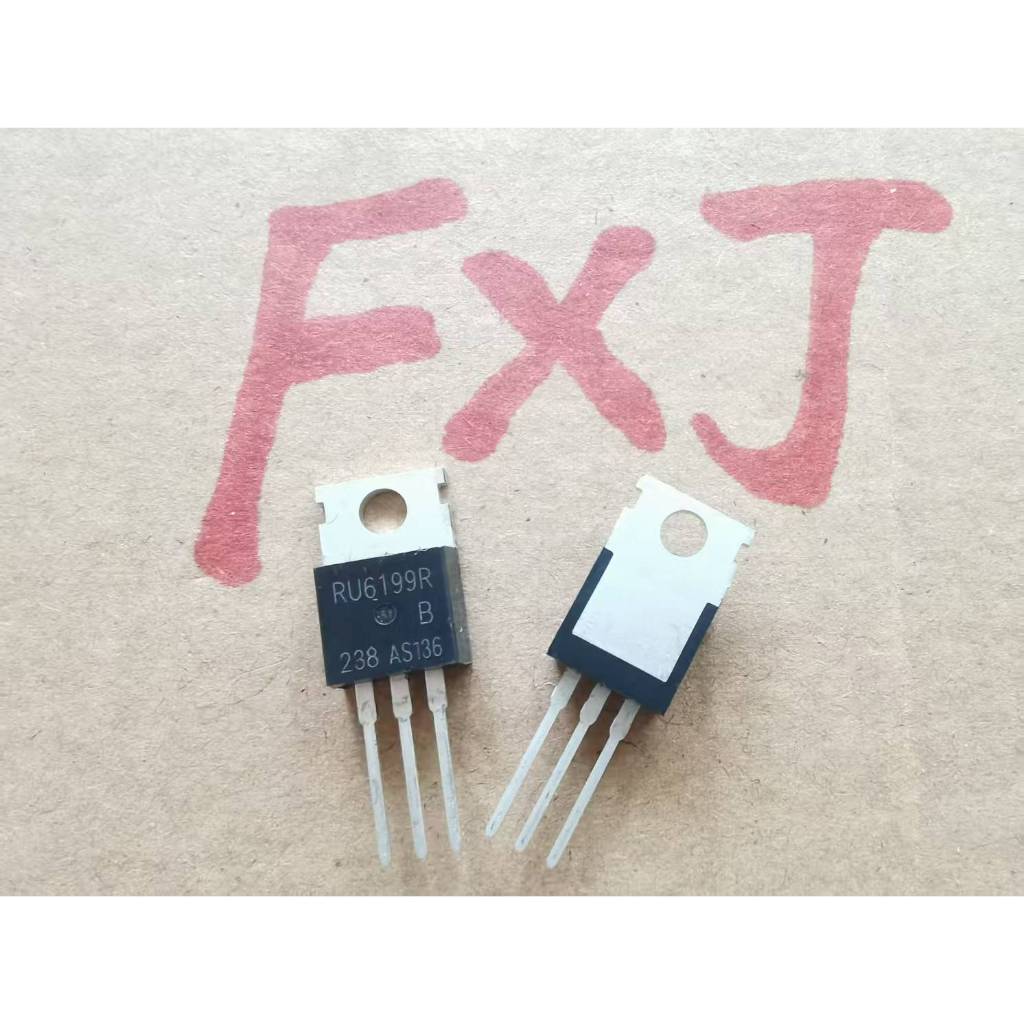 ((10 ชิ้น) RU6199R ของแท้ของแท้ผลิตภัณฑ์ Field Effect Tube TO-220 RU6199 นําเข้าใหม่เอี่ยม