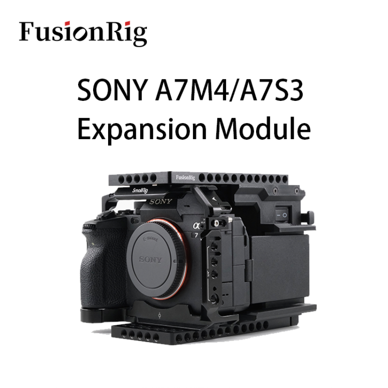 Fusionrig สําหรับ Sony A7M4/A7S3 กล้องแบริ่งโมดูลขยาย cineback
