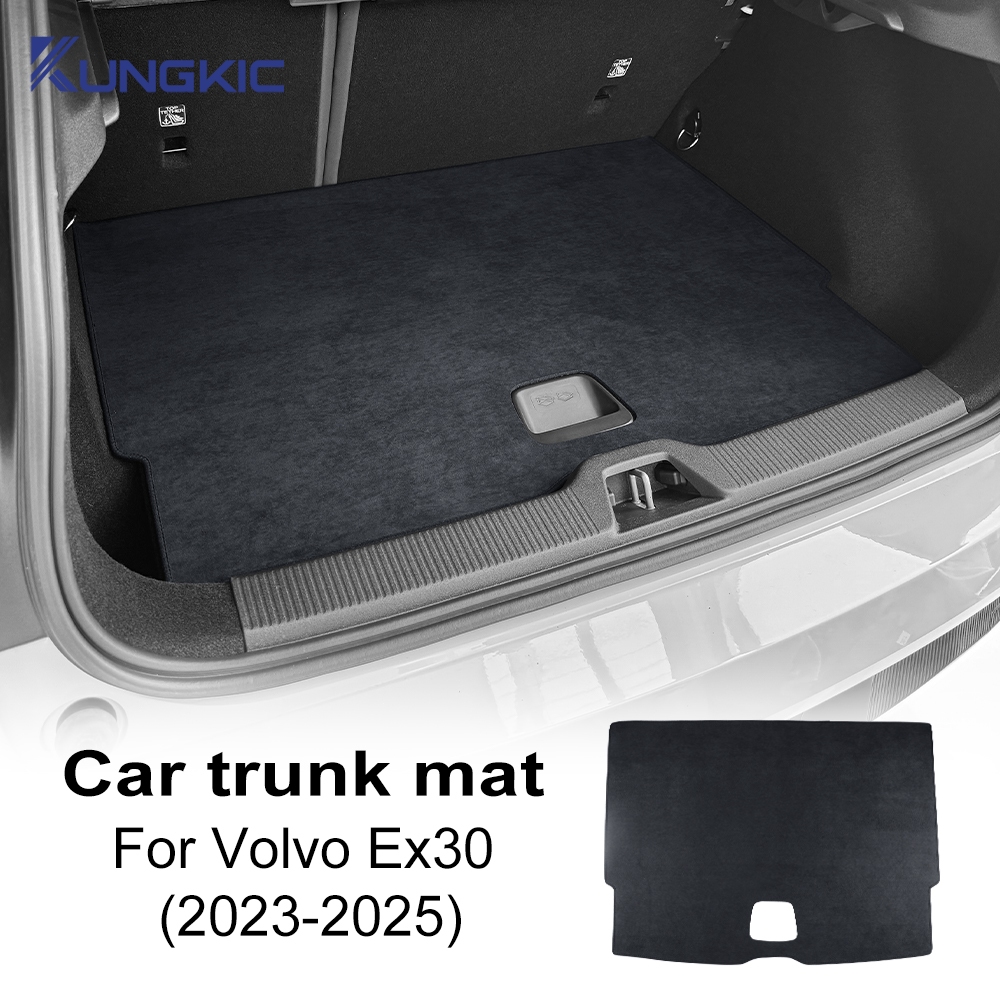 สําหรับ VOLVO EX30 EX-30 2023 2024 2025 Boot Mat ด้านหลังรถ Trunk Mat Protector พรม Trunk Mat กันน้ํ
