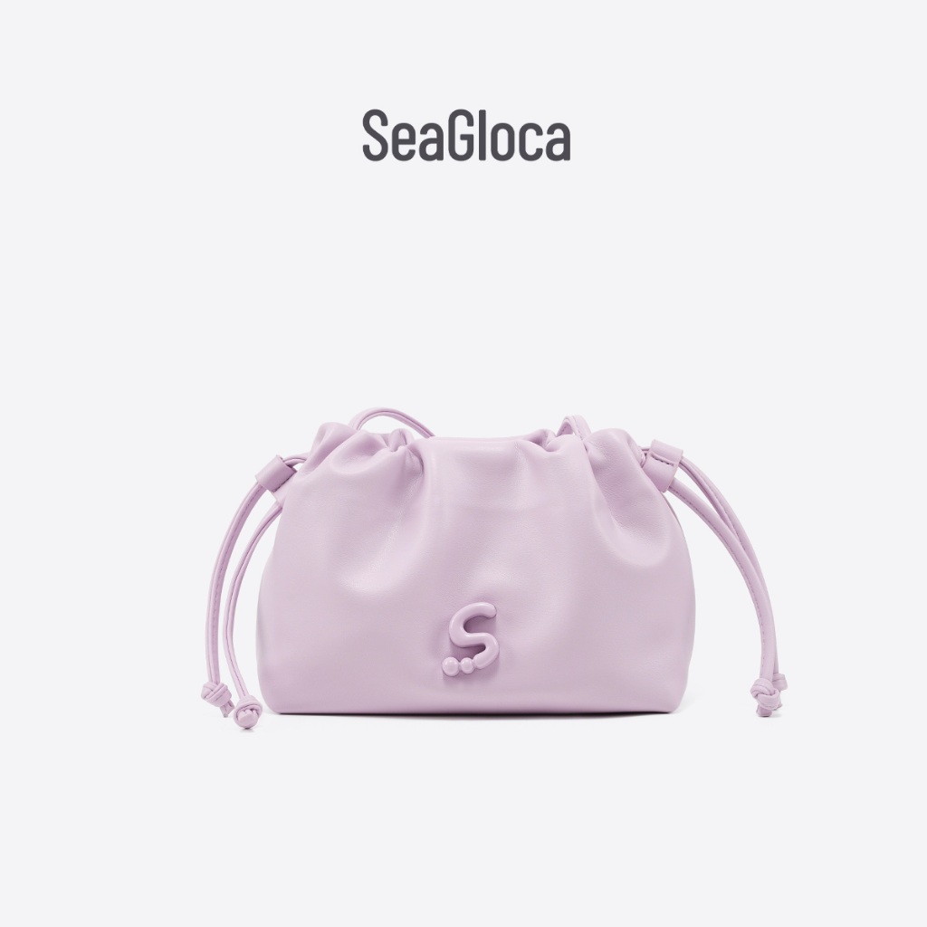 Seagloca กระเป๋าสะพายข้างแบบมีเชือกรูดความจุขนาดใหญ่ใหม่สําหรับผู้หญิงไม่มี 07