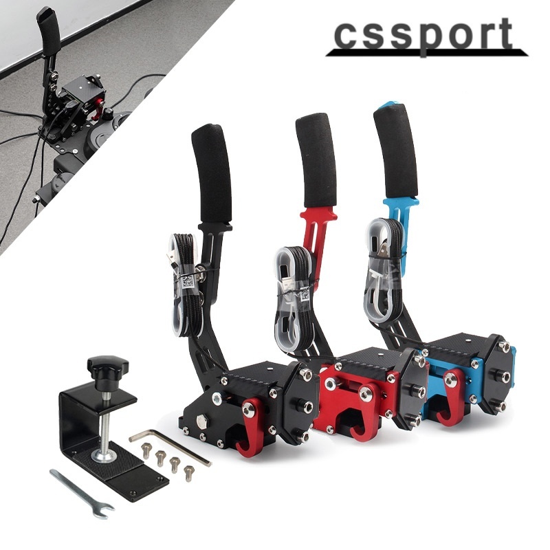 สําหรับ Logitech เบรคระบบ Handbrake/Drift อะแดปเตอร์สําหรับ Rally G29/G27/G25 PC Hall Sensor USB SIM Racing เกมสําหรับ T300 T500