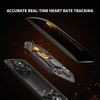 COOSPO H9Z สายคาดอกวัดอัตราการเต้นหัวใจ ชาร์จไฟได้ ANT+ Bluetooth สำหรับปั่นจักรยาน วิ่ง ฟิตเนส