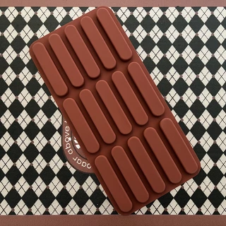 Myoloy Tiramisu Finger Commercial ซิลิโคน Non-Diy Baking เครื่องมือสําหรับครัวเรือนทนอุณหภูมิสูง 15 Die TH