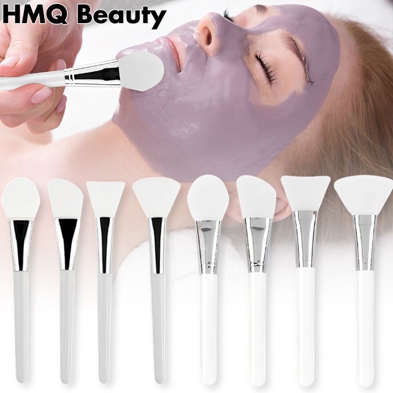 แปรงมาส์กซิลิโคน มาส์กโคลนบนใบหน้า Applicator แปรง Moisturizer Applicator เครื่องมือสําหรับผิวหน้า Clay Masks DIY จัดแต่งทรงผมหน้ากาก Body Lotion