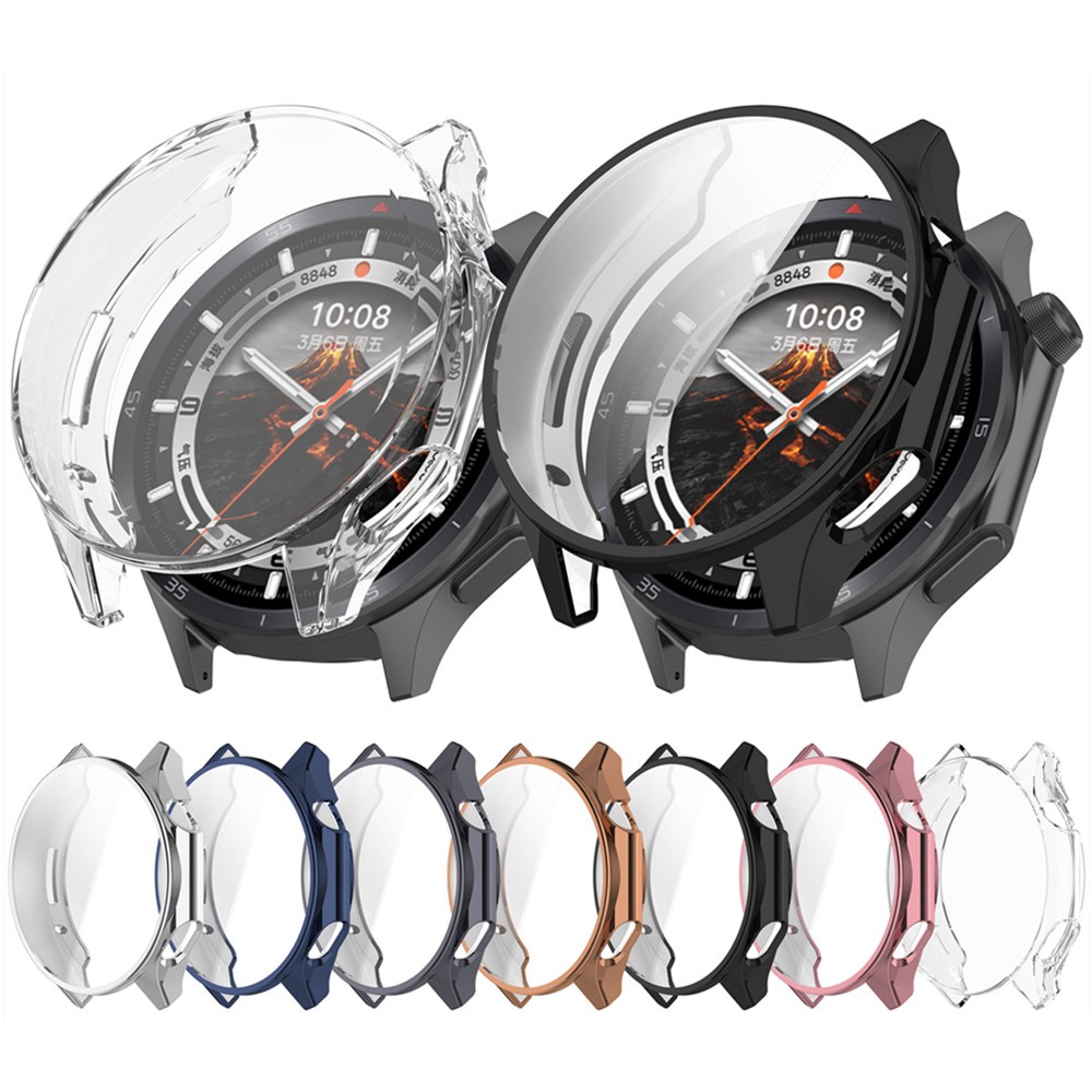เคสป้องกันสําหรับ Oneplus watch 3 / OPPO watch X2 soft TPU รวมทุกอย่างเคสฝาครอบป้องกันกันชนอุปกรณ์เส