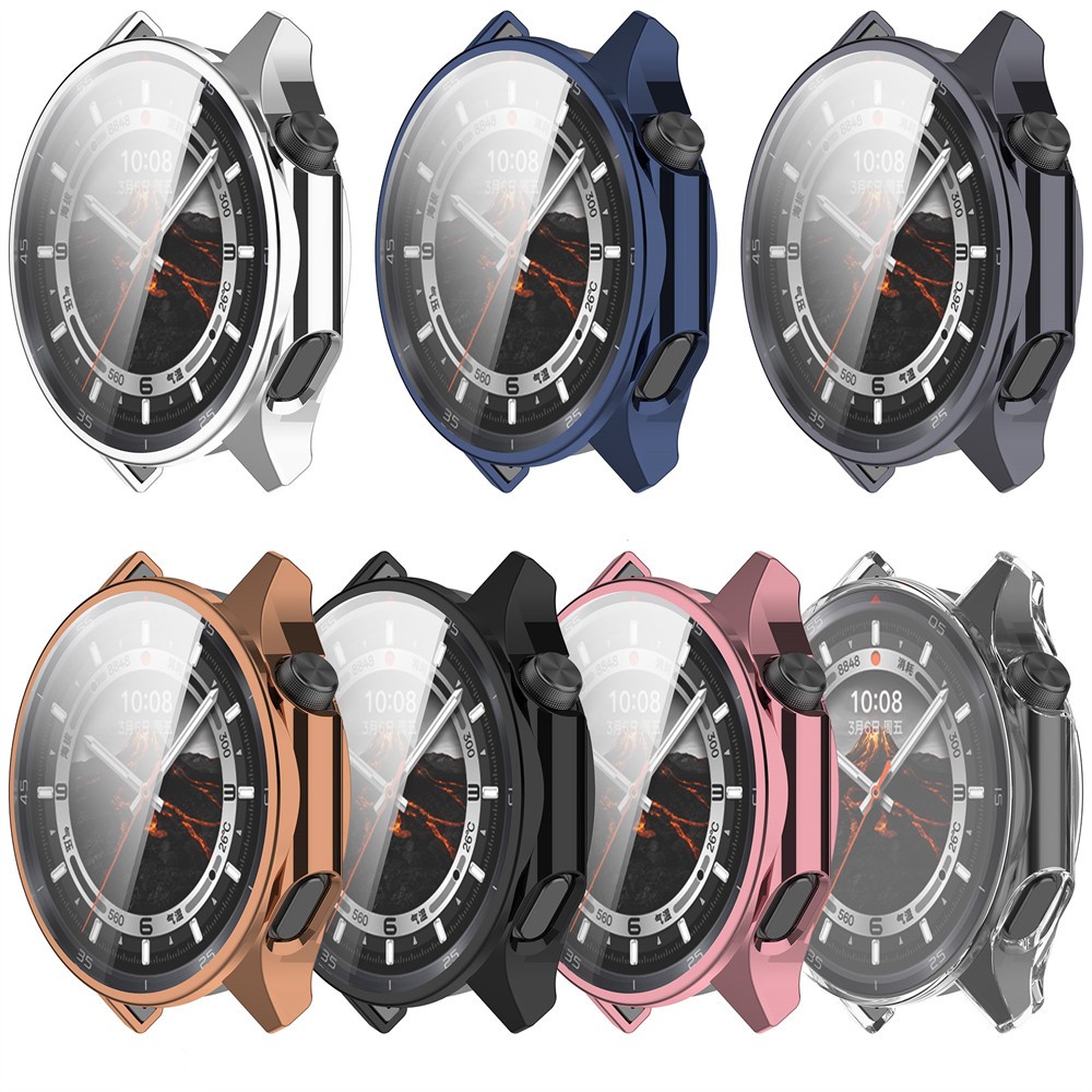 เคสป้องกันสําหรับ Oneplus watch 3 / OPPO watch X2 soft TPU รวมทุกอย่างเคสฝาครอบป้องกันกันชนอุปกรณ์เส