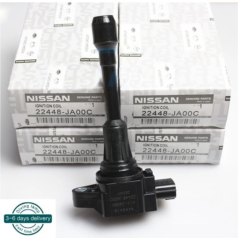 คอยล์จุดระเบิด 22448-JA00C สําหรับ Nissan Altima Juke Micra Note NV200 Sentra Teana J32 VQ25 VQ35 Na
