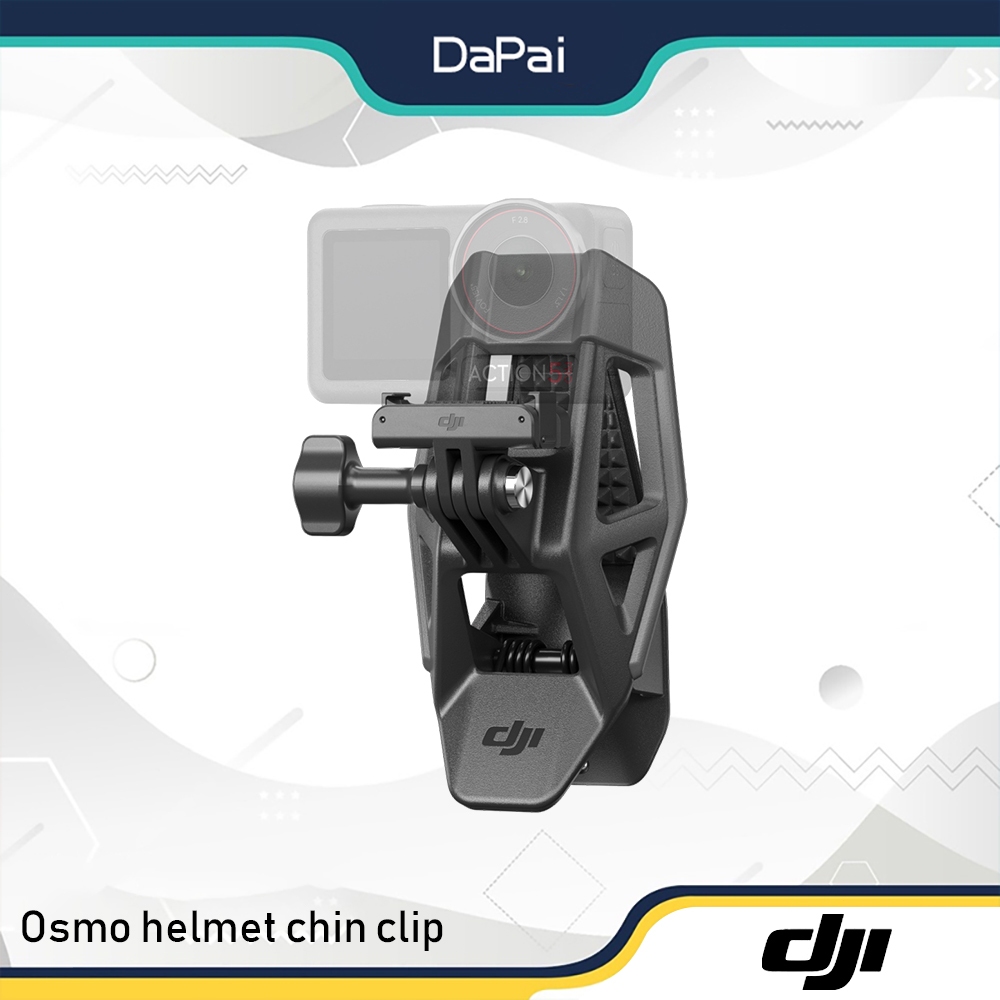 คลิปยึดคางหมวกกันน็อค DJI DJI Action Osmo Action 5 Pro/4/3 อุปกรณ์เสริมใหม่ดั้งเดิม