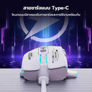 Acer OMW950 Plus เมาส์ไร้สาย Bluetooth Gaming Triple Mode Mouse 8000DPI สําหรับการทํางาน การเรียนรู้ E-Sport