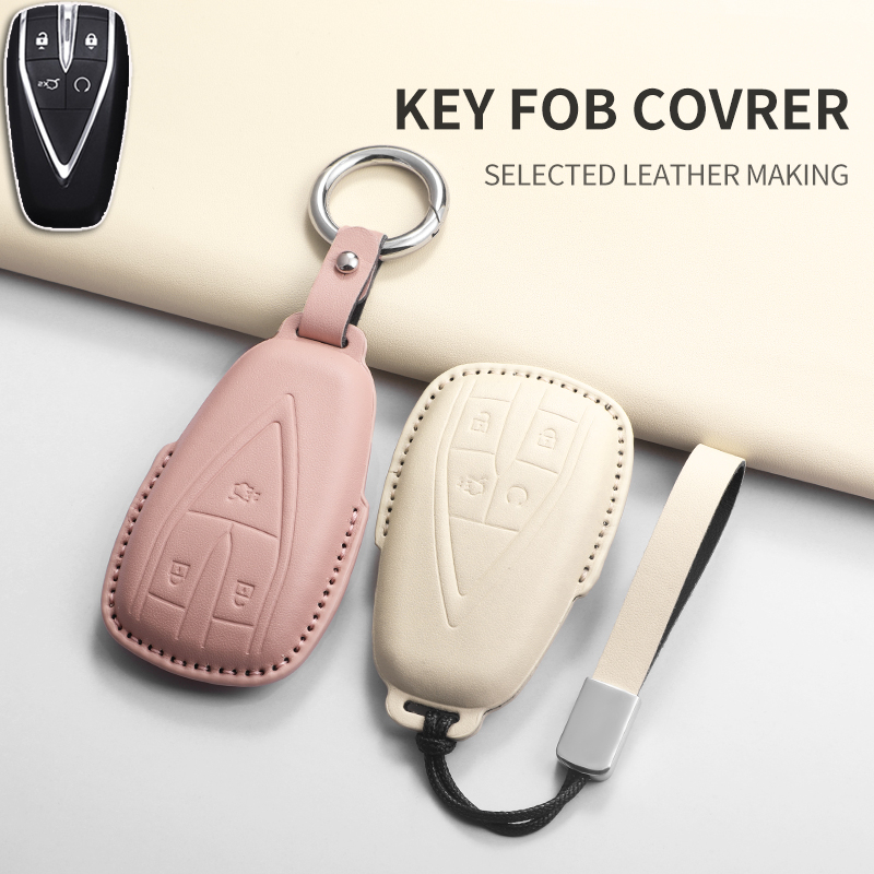 เคสกุญแจรีโมทรถยนต์ เครื่องหนัง Deepal Lumin / พวงกุญแจ Lumin รุ่น Airry Lumin กระเป๋ากุญแจรถ