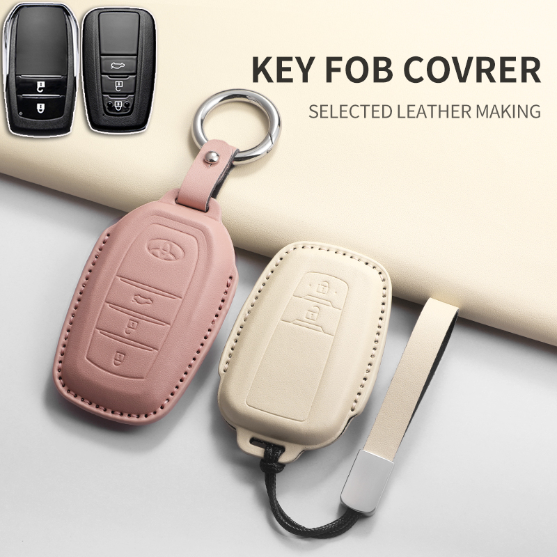 [พร้อมส่ง] เคสกุญแจรีโมทรถยนต์ โลหะผสมสังกะสี สําหรับ Toyota All new Fortuner/Camry 2025/Fortuner TRD/Fortuner 2019-2021/GR Fortuner/Legend/Sigma 4/Fortuner Regender Corolla Altis Corolla Cross Camry RAV4 โตโยต้า เคสป้องกันกุญแจรถยนต์