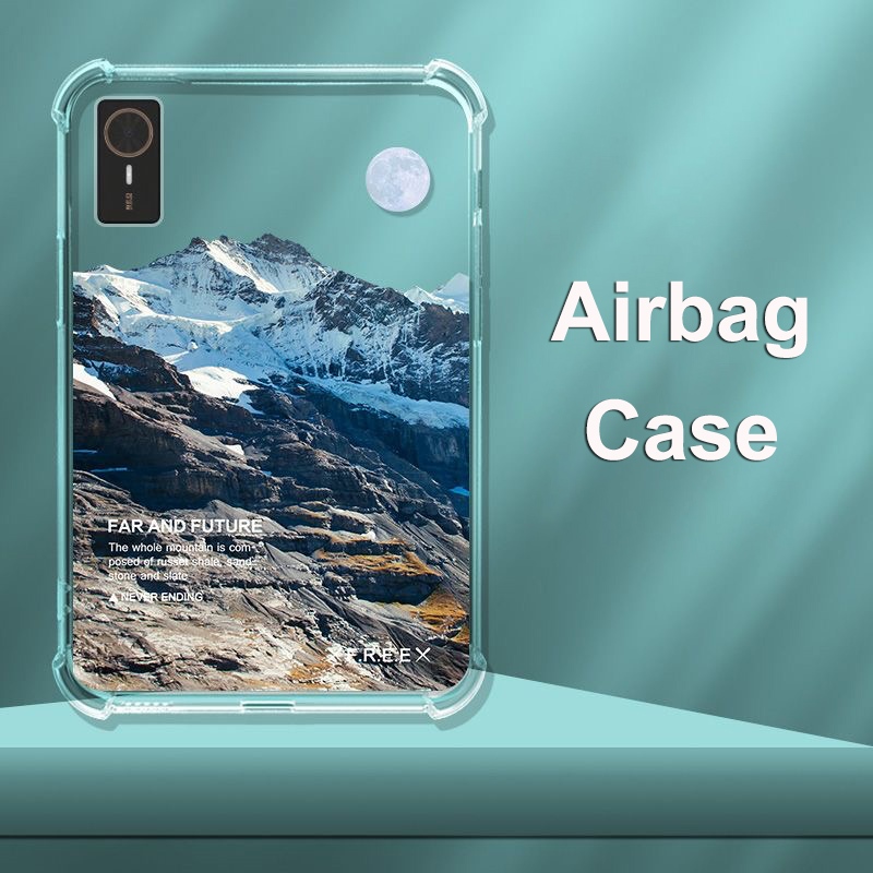 Anti-fall สําหรับ ZTE Pad W201DS Soft TPU โปร่งใสกรณี W203DS แท็บเล็ตกันกระแทกสําหรับ ZTE W205DS W20