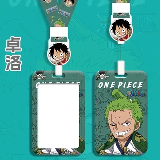 One Piece&Demon Slayer พร้อมสต็อกอะนิเมะเปลือกแข็งหดยาวเชือกผู้ถือบัตรชิ้นเดียวปีศาจฆ่าหลายเครื่องประดับการ์ตูนผู้ถือบัตรง่ายบัตรป้องกันการสูญหายกระเป๋าเสน่ห์ควบคุมการเข้าถึง นาย