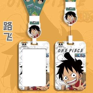 One Piece&Demon Slayer พร้อมสต็อกอะนิเมะเปลือกแข็งหดยาวเชือกผู้ถือบัตรชิ้นเดียวปีศาจฆ่าหลายเครื่องประดับการ์ตูนผู้ถือบัตรง่ายบัตรป้องกันการสูญหายกระเป๋าเสน่ห์ควบคุมการเข้าถึง นาย