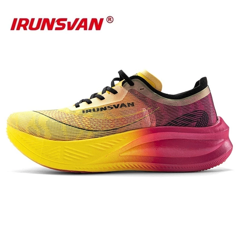 IRUNSVAN 24028 HEAT1.0 Carbon Plated Marathon Running Racing Shoes