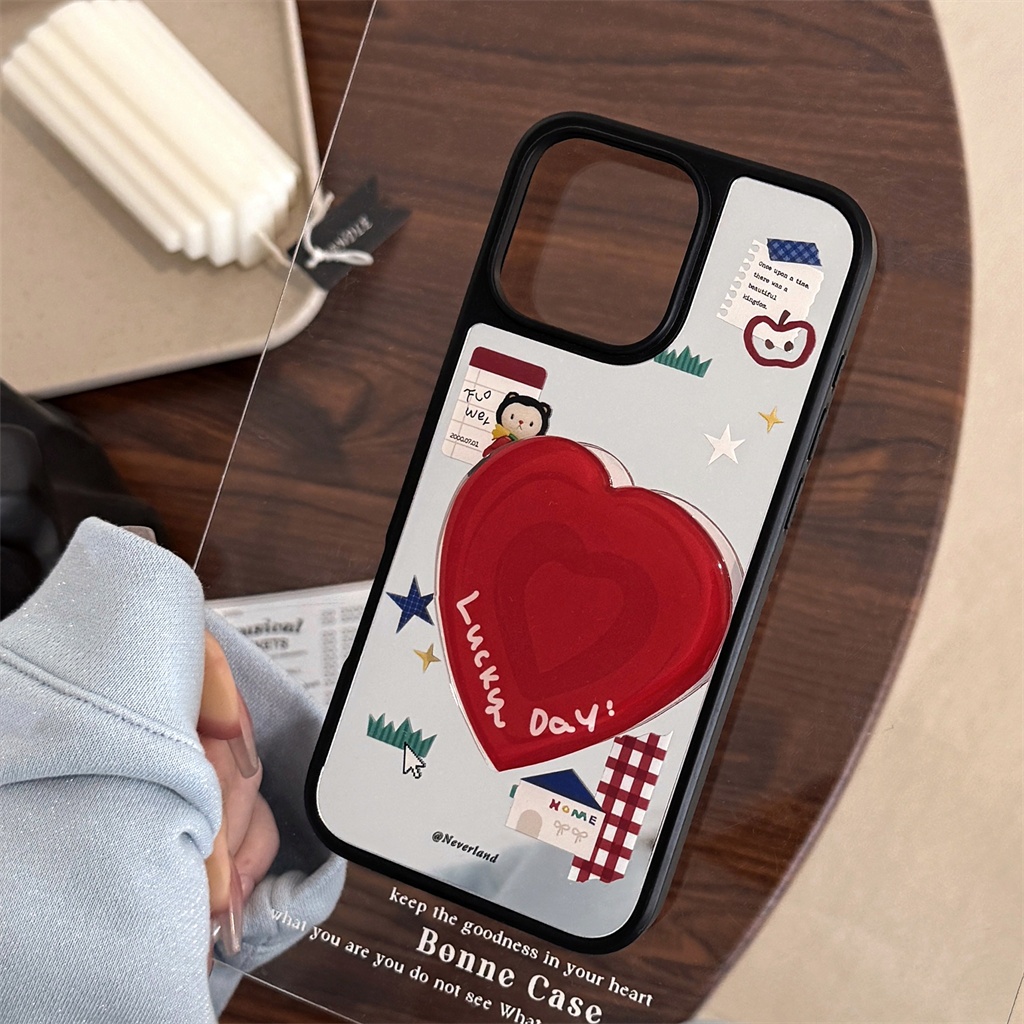 สําหรับiphone case 16 Pro Max 15 Pro Max 14 Pro Max 13 Pro Maxสีดํากรอบเคสโทรศัพท์กระจกสีเงิน