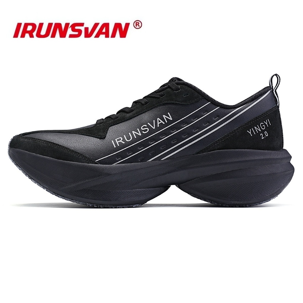 Irunsvan 24090 สีใหม่ Shadow wings2.0 เหมาะสําหรับฤดูใบไม้ร่วงและฤดูหนาวหนังวัวด้านบน Platinum แผ่นค