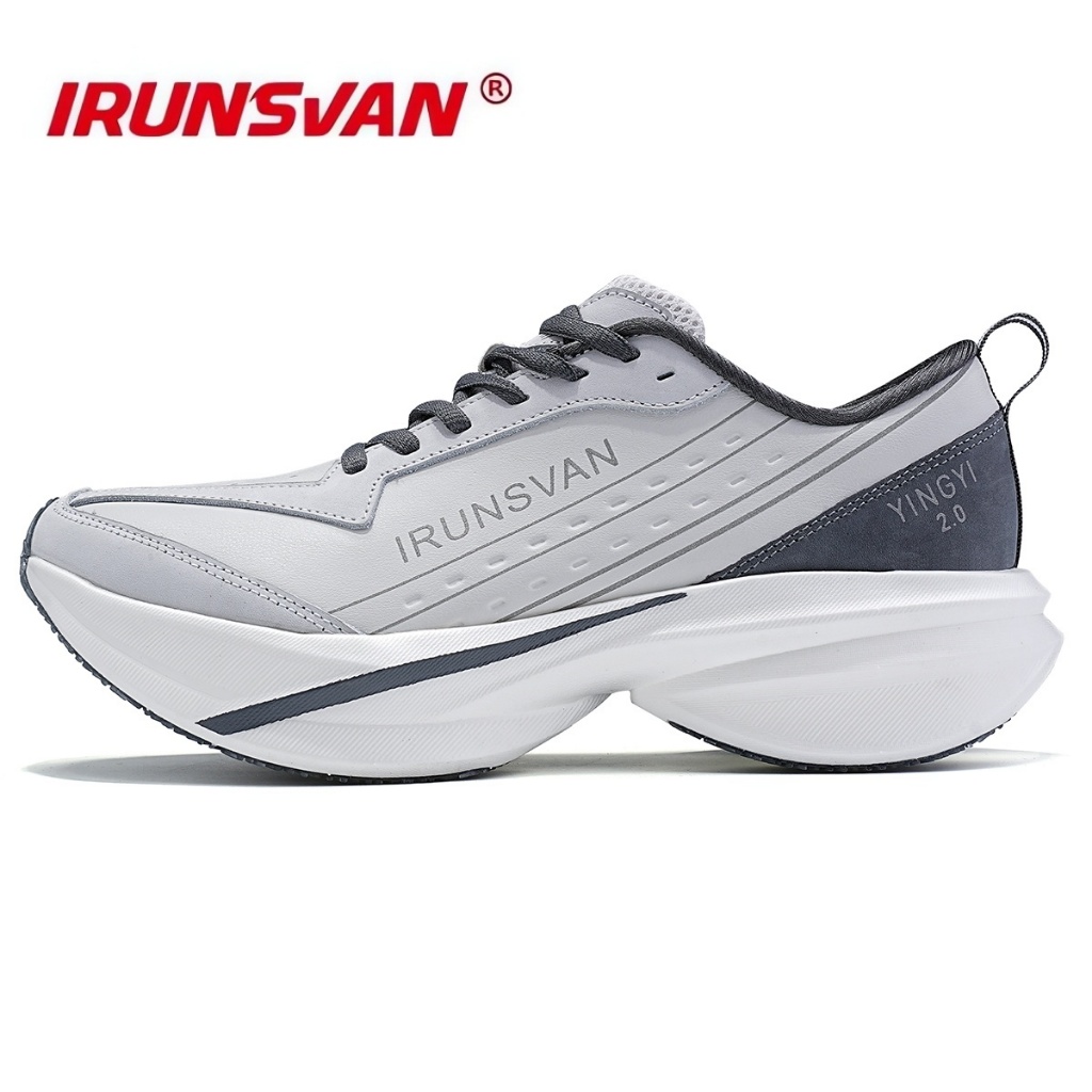 Irunsvan 24090 Shadow wings2.0 เหมาะสําหรับฤดูใบไม้ร่วงและฤดูหนาวหนังวัวด้านบน Platinum แผ่นคาร์บอนร