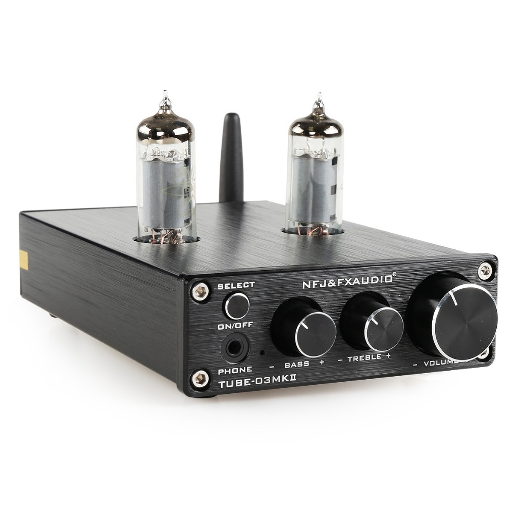 FX-AUDIO- TUBE-03MKII บลูทูธ 5.0 หลอดด้านหน้า HIFI หลอดหูฟังเครื่องขยายเสียง 6K4 หลอด preamplifier E