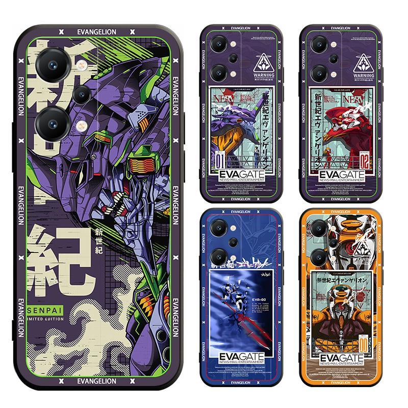 Realme GT6 GT 6T NEO 3T 5G Master Edition 3 240W 3T 5G 2 3 PRO Evangelion Casing Soft Case Cover