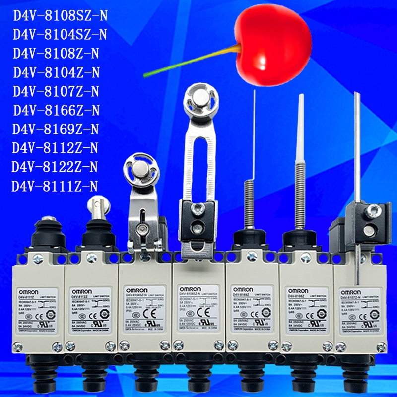 Omron Limit switch D4V-8108SZ-N D4V-8108Z-N D4V-8104SZ-N D4V-8104Z-N D4V-8166Z D4V-8169Z D4V-8122Z D