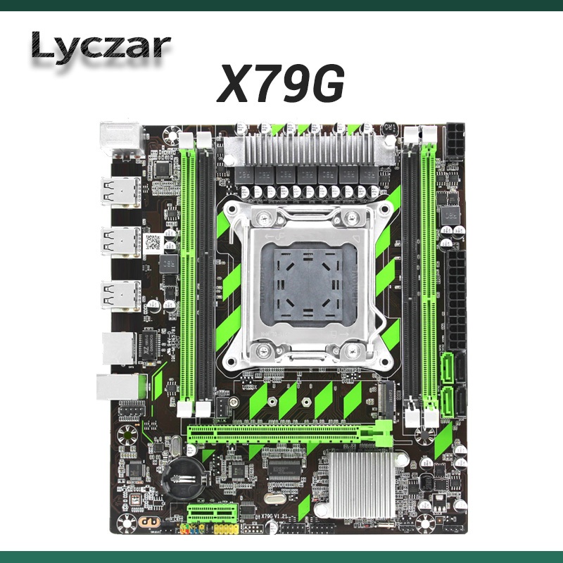 เมนบอร์ด X79 mATX INTEL LGA 2011 เมนบอร์ด