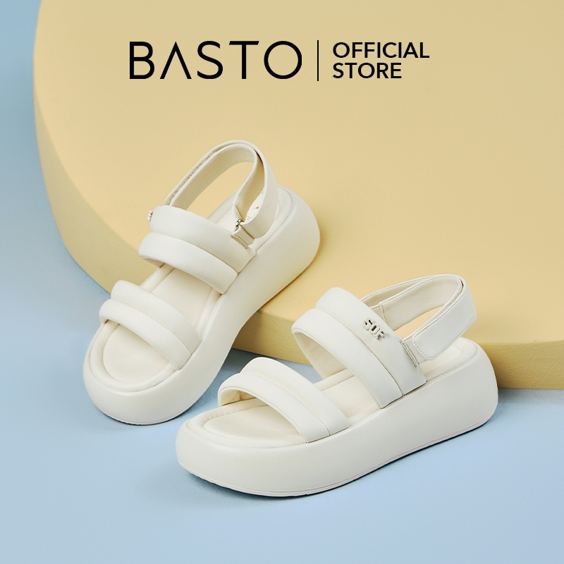BASTO Women's Platform Sandals Slippers รองเท้าแตะผู้หญิง รองเท้าส้นตึก UCL31