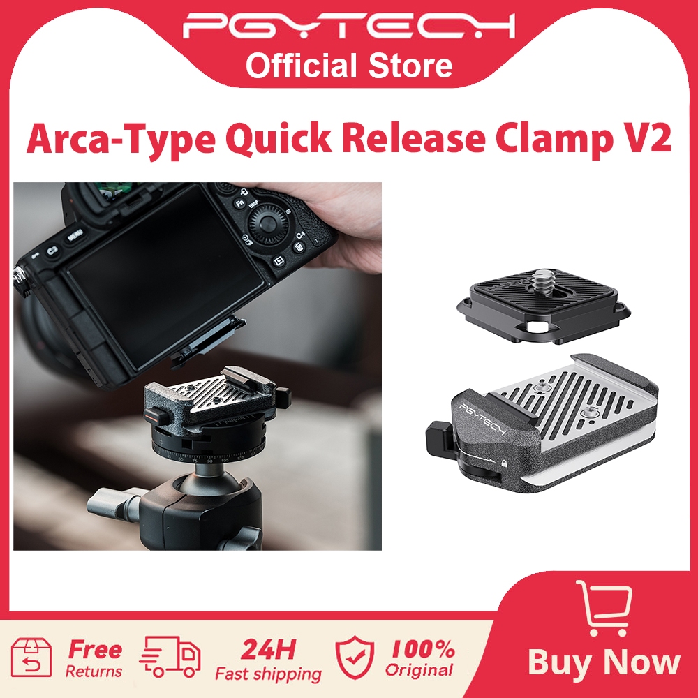 【ร้านค้าอย่างเป็นทางการ】PGYTECH Quick Release Clamp & Plate V2 Set