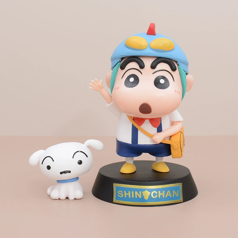 รุ่น Q Nohara Shinnosuke School Beckoning Shin-Chan พบกับหน้ากาก Shin-Chan Crayon Shin-Chan รูป Boxe