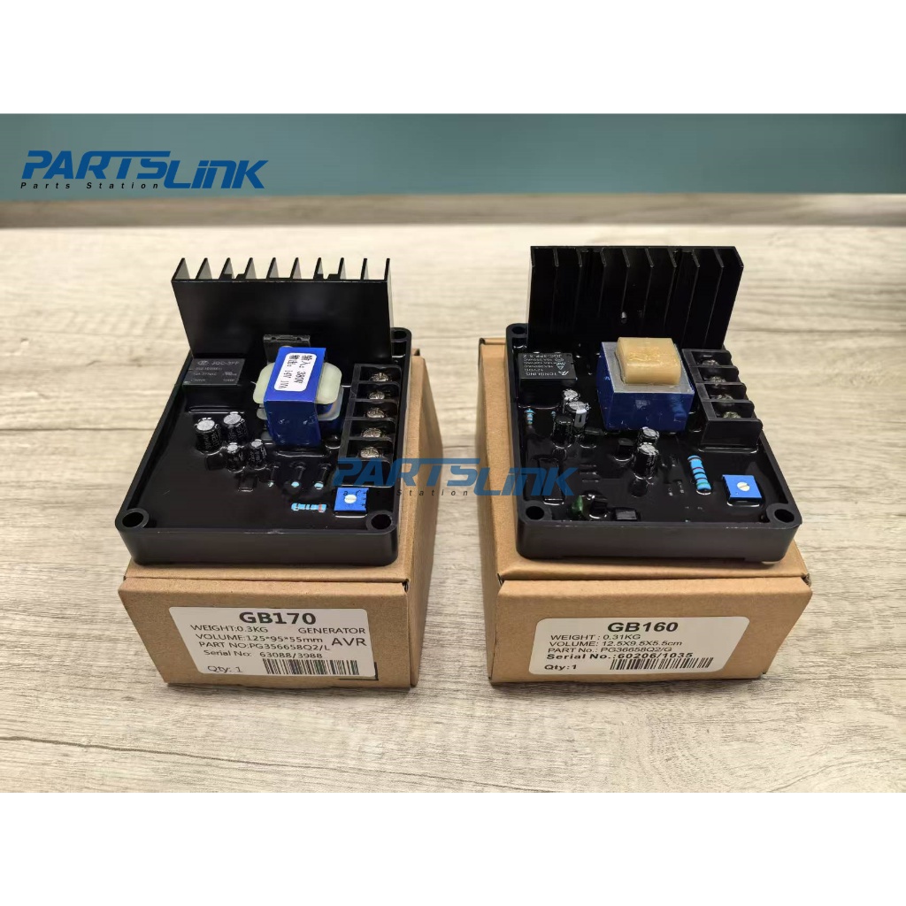 เครื่องกําเนิดไฟฟ้าแรงดันไฟฟ้า AVR GB160 GB170 AVR สําหรับ 30kw 40kw 50kw