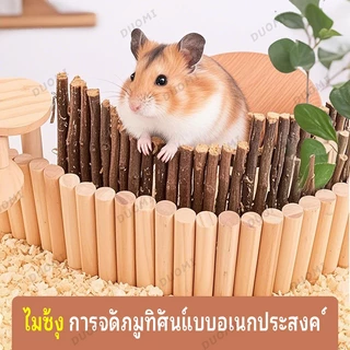 [พร้อมส่ง + จัดส่งจากประเทศไทย] บันไดปีนสำหรับแฮมสเตอร์ ของเล่นสำหรับรั้ว กรงโค้ง ชิงช้าปีนป่าย อุปกรณ์จัดสวน อุปกรณ์อเนกประสงค์