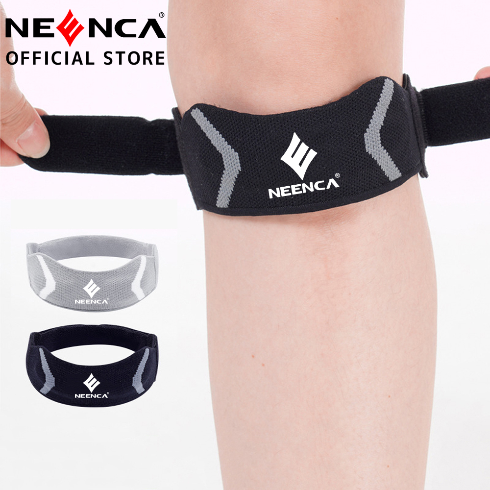 Neanca Patella Tendon สายรัดเข่าพร้อมแผ่นเจล, สายรัดเข่าสําหรับบรรเทาอาการปวด & Patella Stabilizer สายรัดพยุงสําหรับออกกําลังกาย, นักวิ่ง, จัมเปอร์เข่า, ความเครียด, หมอบ, โรคข้ออักเสบ