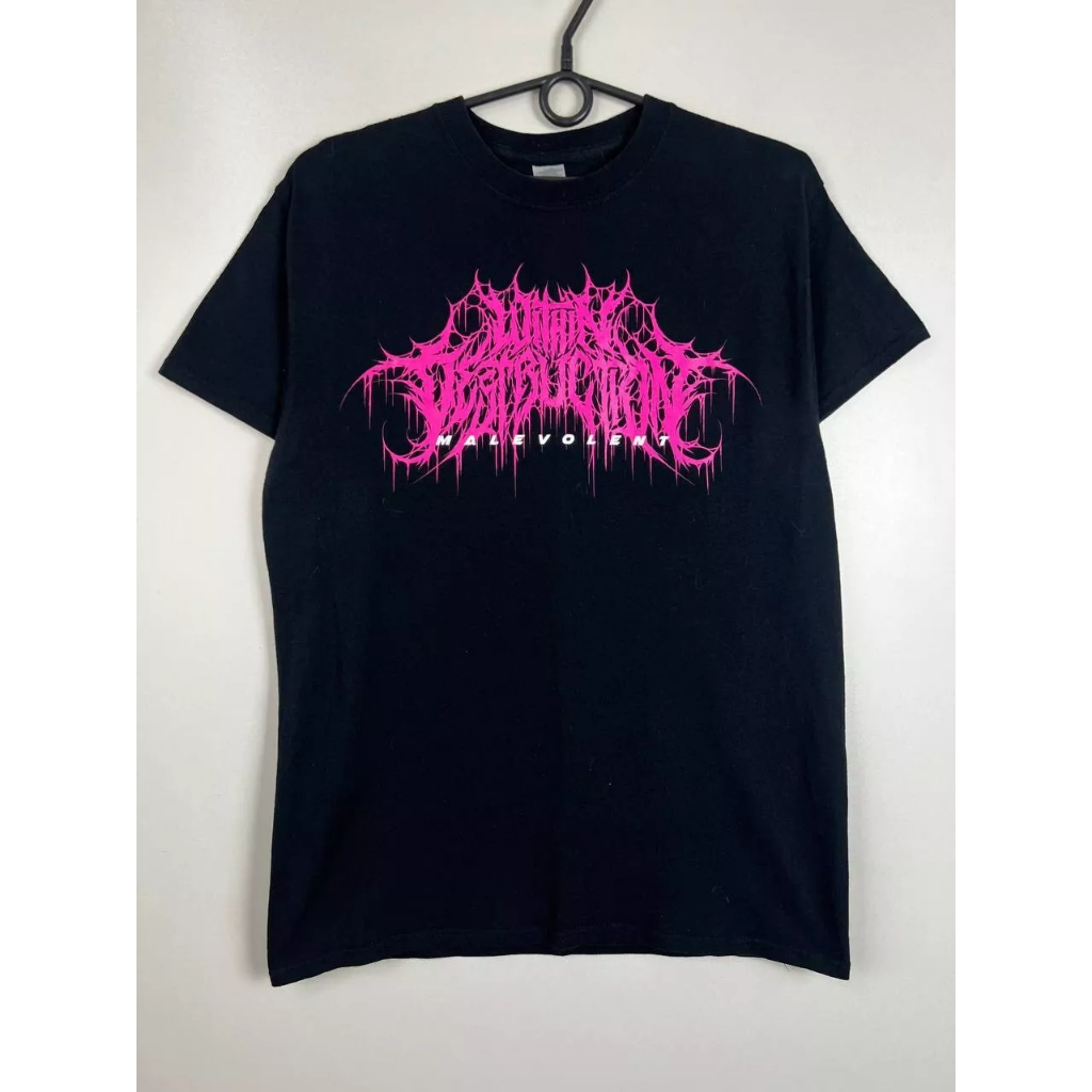 เสื้อยืดวินเทจ Malevolent Within Destruction ไซส์ M