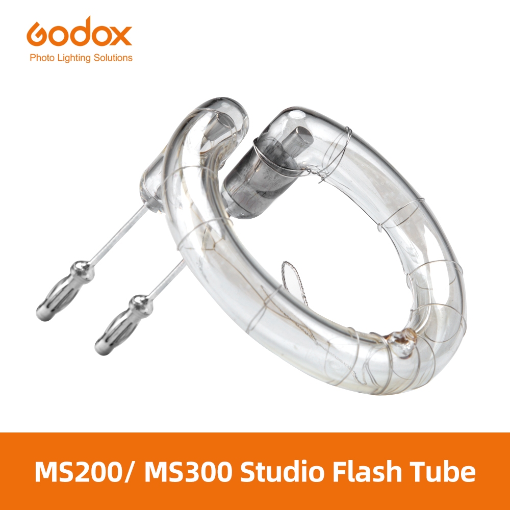 Godox Original อะไหล่แฟลชหลอด 200Ws 300Ws เปลี่ยนหลอดไฟสําหรับ MS200 MS300 Photo Studio Strobe ไฟฉาย