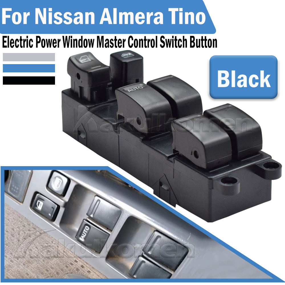 ไฟฟ้ารถ Window Lifter สวิทช์ควบคุมหลักเหมาะสําหรับ Nissan Navara Pickup d22/paladin ka24de 25401-VB0