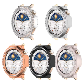 Diamond Case for เคส Huawei watch GT 7 Case Huawei watch GT 6 เคส PC Huawei Watch GT 5 เคส 41mm Hard Plastic Huawei GT5 / gt4 / Huawei gt6 Frame เคส Huawei gt7 / Huawei watch GT5 Pro Case 42mm Hollow gt4 Bling เคส GT5 Pro Case gt6 GT5 pro เคส