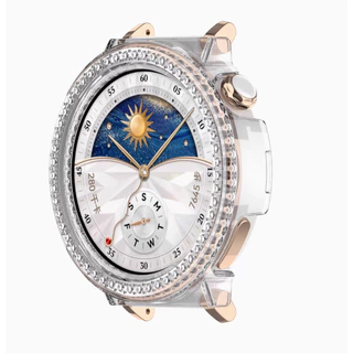 Diamond Case for เคส Huawei watch GT 7 Case Huawei watch GT 6 เคส PC Huawei Watch GT 5 เคส 41mm Hard Plastic Huawei GT5 / gt4 / Huawei gt6 Frame เคส Huawei gt7 / Huawei watch GT5 Pro Case 42mm Hollow gt4 Bling เคส GT5 Pro Case gt6 GT5 pro เคส