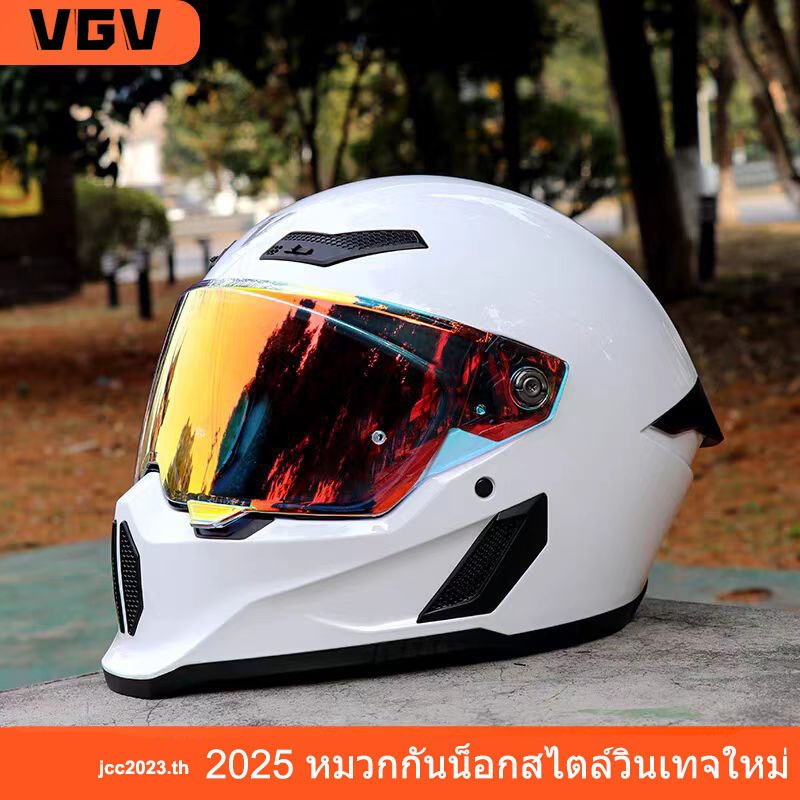 2025 หมวกกันน็อคเต็มใบมอเตอร์ไซค์ หน้าท้อง+อีพีเอส ความปลอดภัย ดีไซน์กลางสี่ฤดูกาล พร้อมแผ่นระบายอากาศ รองรับการติดตั้งอุปกรณ์บลูทูธ (รุ่นเอเชียตะวันออกเฉียงใต้ล