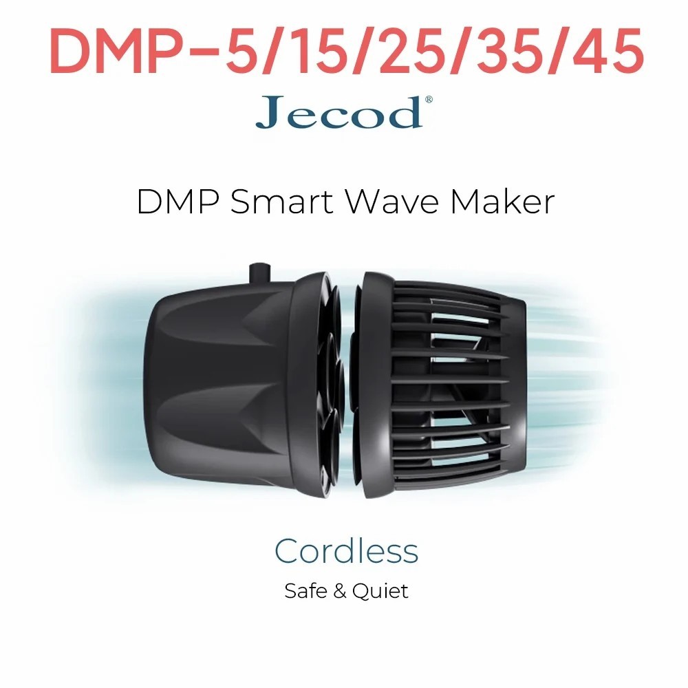 Jecod Jebao Dmp-5/15/25/35/45/55 ใหม่สมาร์ทบลูทูธ App WIFI ควบคุมไร้สาย Aquarium Wavemaker ปั๊มน้ําจืดน้ําเค็มถังปลา