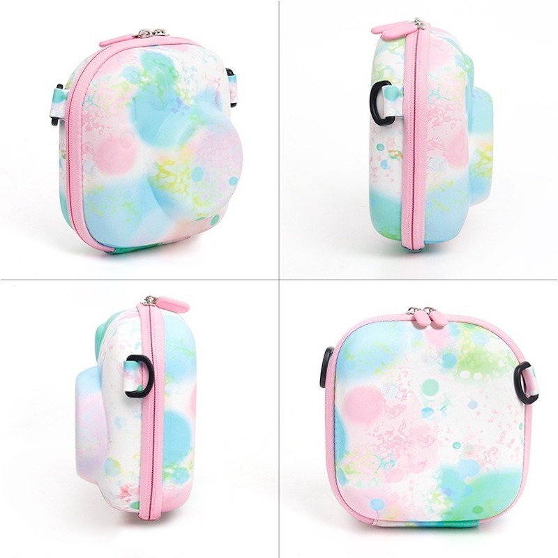 [Film Lab] เคสกล้องแข็ง Instax Mini 12/11/8/9/7+/25 กระเป๋ากล้อง เคสป้องกันกล้อง กับสายคล้อง CAA48
