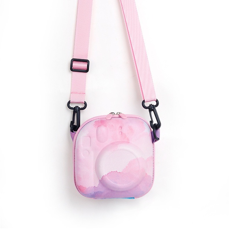 [Film Lab] เคสกล้องแข็ง Instax Mini 12/11/8/9/7+/25 กระเป๋ากล้อง เคสป้องกันกล้อง กับสายคล้อง CAA48