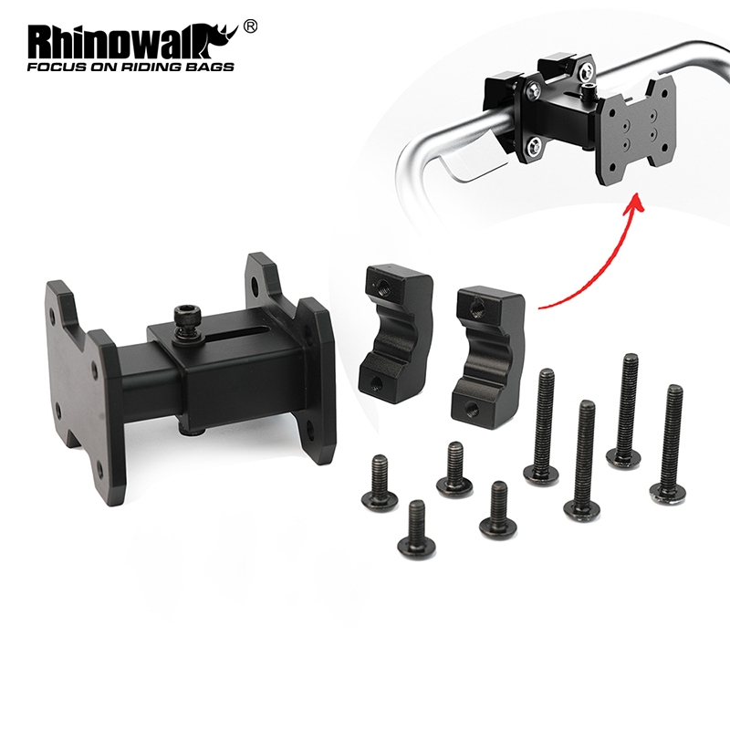 Rhinowalk Motorcycle ชุดอุปกรณ์เสริมส่วนต่อขยายกระเป๋าด้านข้างแบบปลดเร็ว - เหมาะสําหรับถุงอาน MJX2004